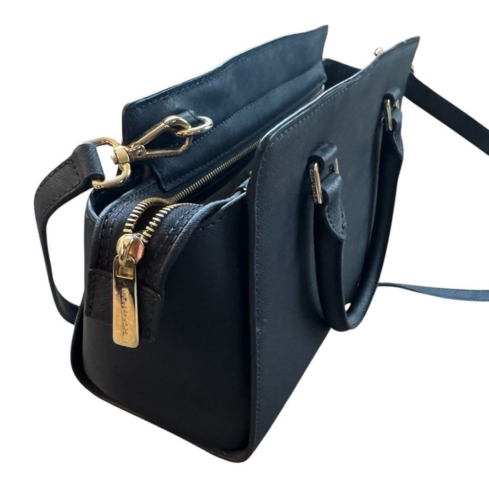 MICHAEL Michael Kors Selma Medium Satchel, featured in navy - Picture 5 of 10